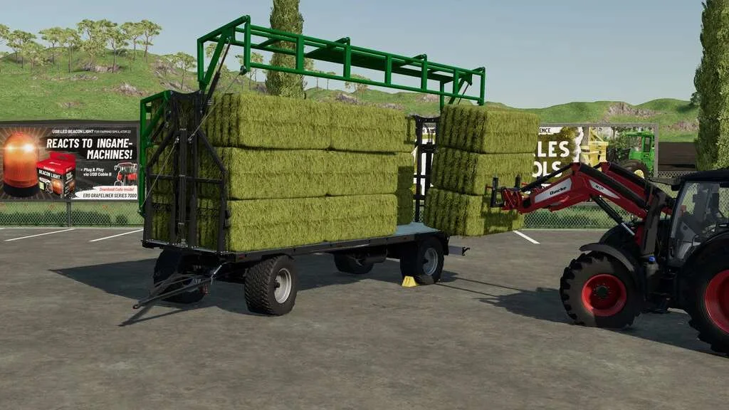 Wiegert BWZ 760 Baleloader v1.0 FS22 FS22 Mod Free Download