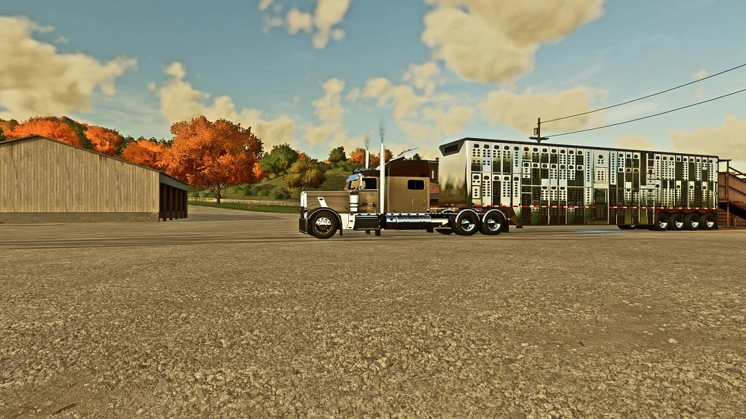 Wilson Quad Axle Cattle Pot V1.1 FS22 FS22 Mod Free Download