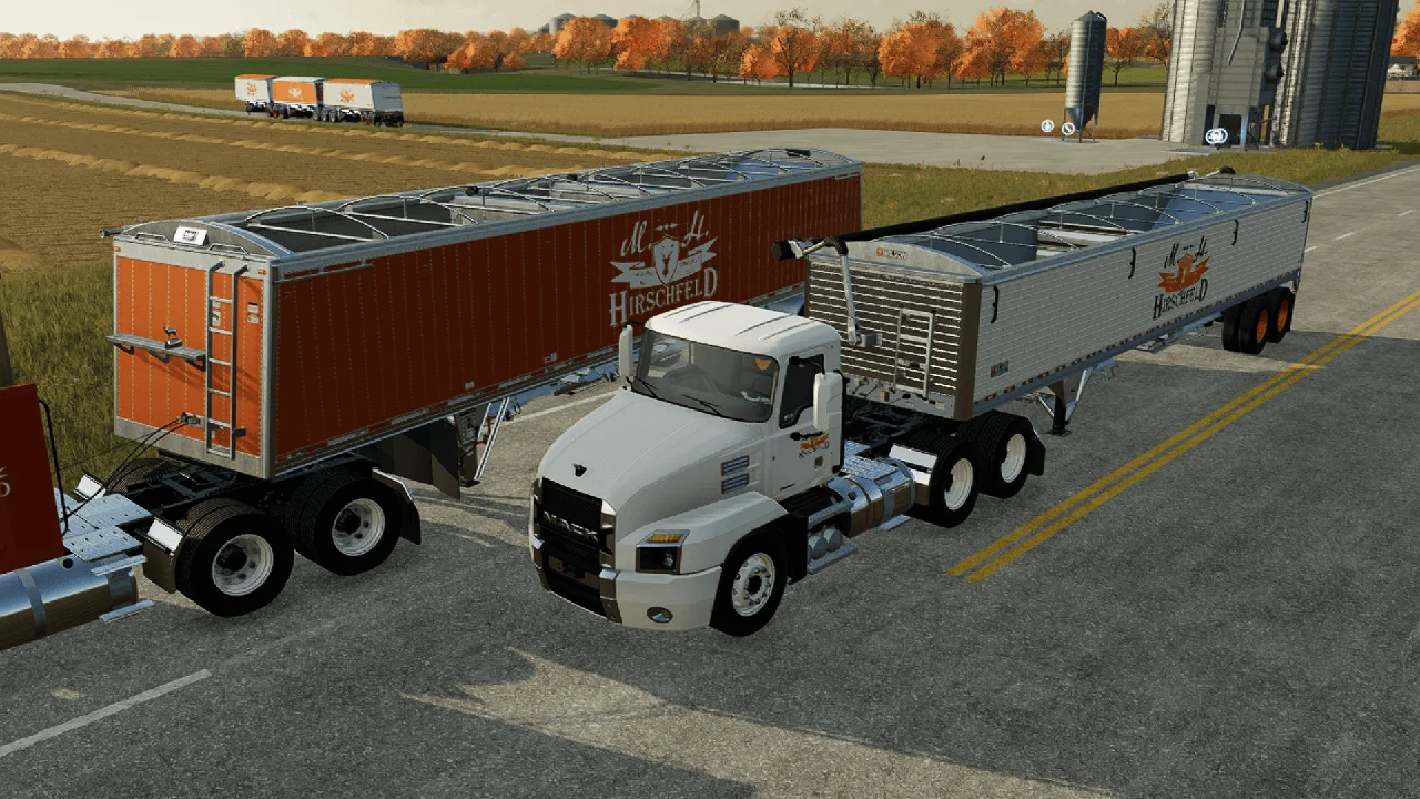 Wilson US Trailer Pacesetter Hirschfeld Edition V1.0 FS22 FS22 Mod Free Download