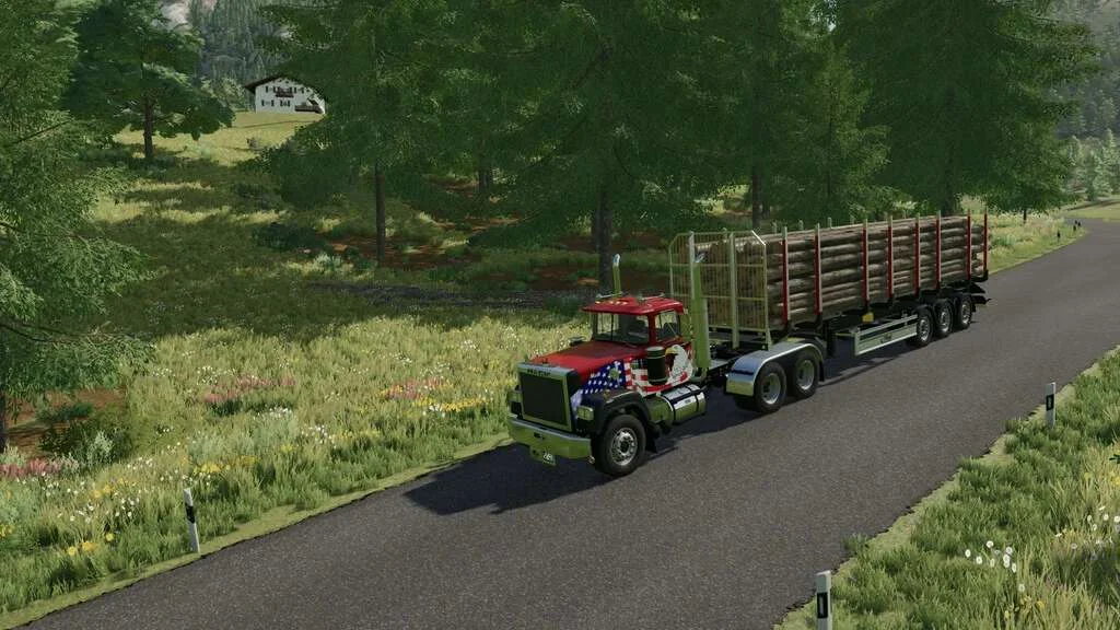 Wood Loader v1.0 FS22 FS22 Mod Free Download