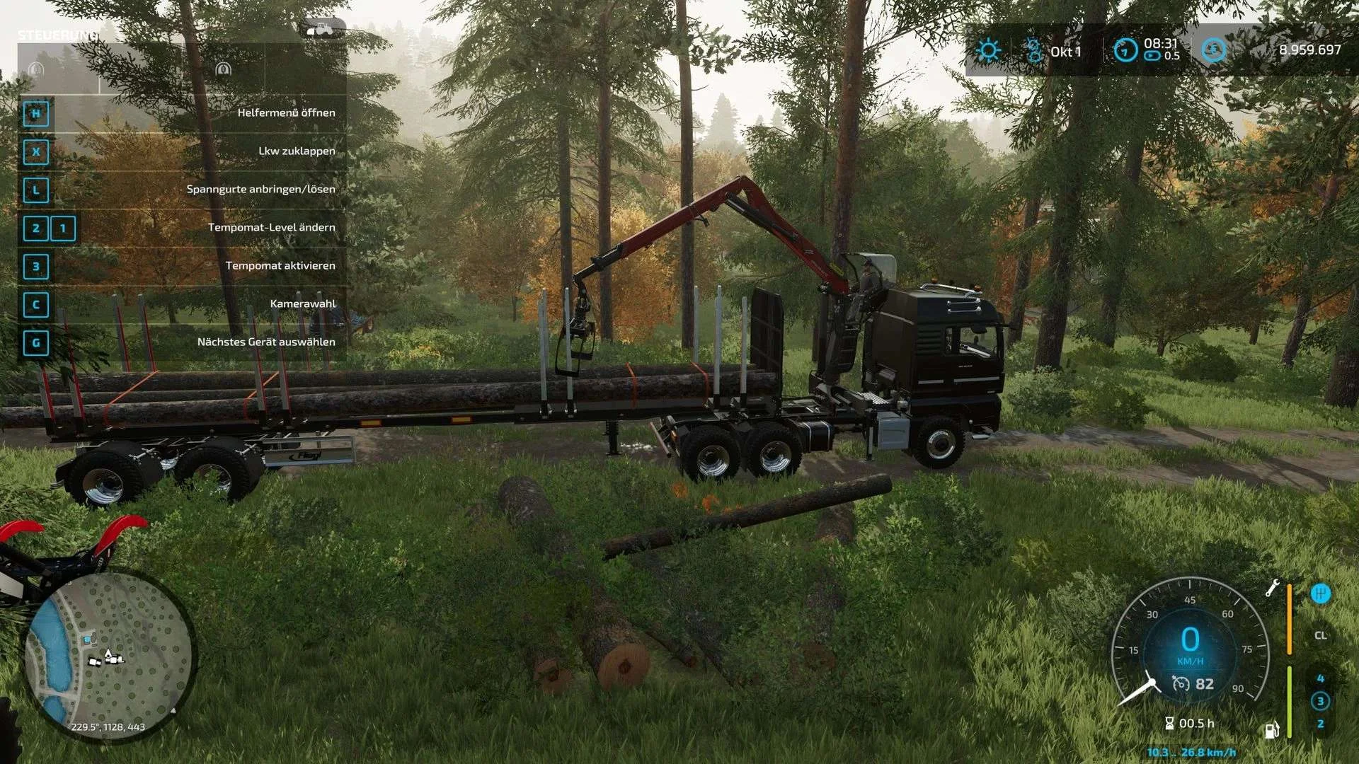 Wood Trailer v1.0.3 FS22 FS22 Mod Free Download