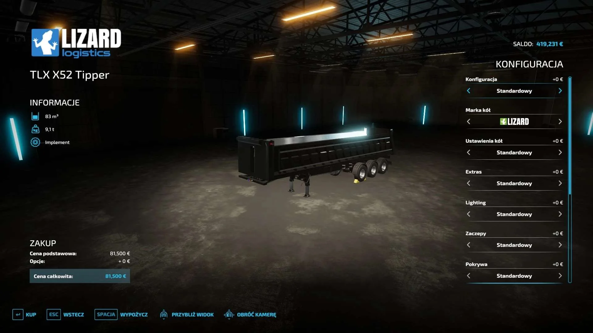 X52 Tipper 5 million liters v1.1 FS22 FS22 Mod Free Download