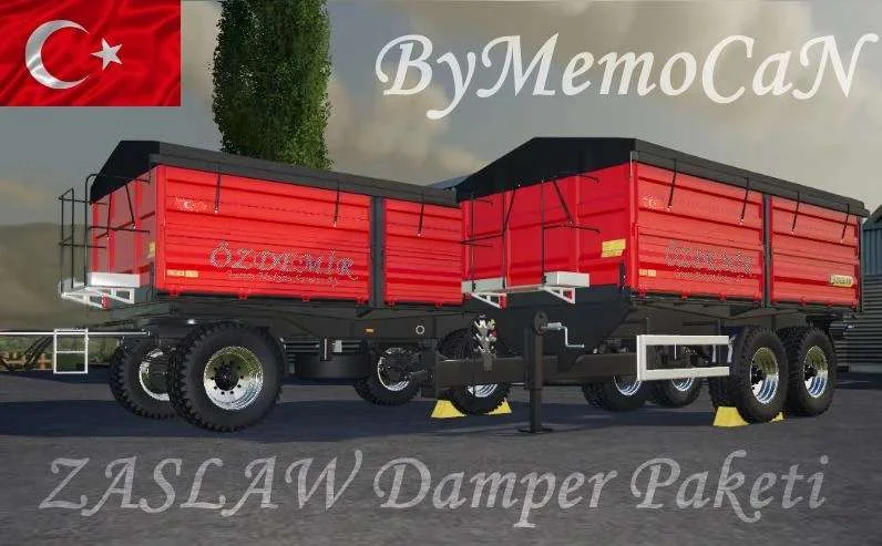 Zaslaw Damper Paketi V1.0 FS22 FS22 Mod Free Download