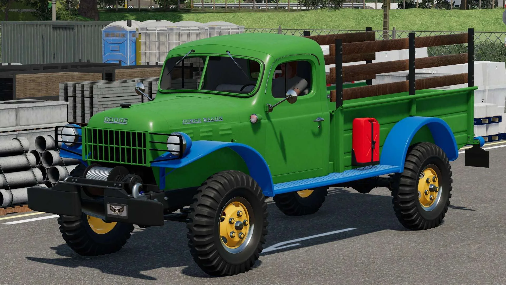 1946 Dodge Power Wagon v1.0 FS22 FS22 Mod Free Download