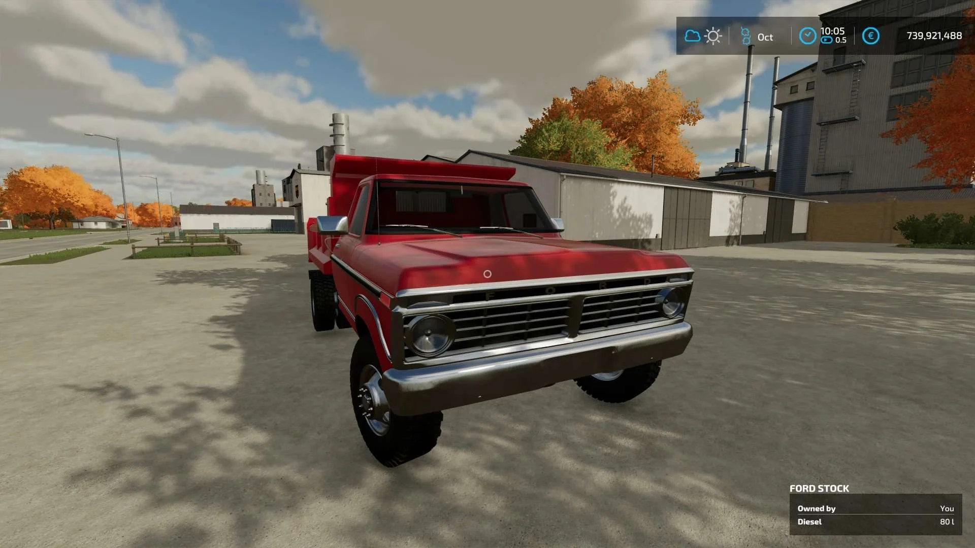 1973 F350 Dump v1.0 FS22 FS22 Mod Free Download