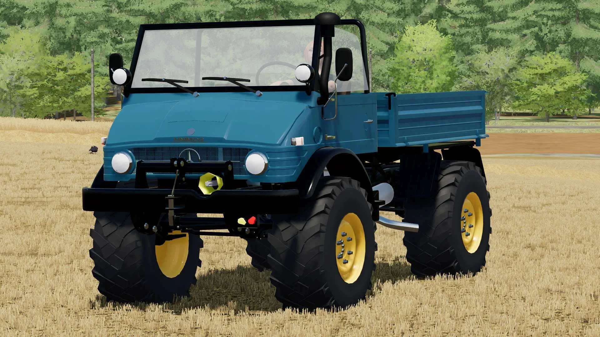 1973 Unimog 406 Cabrio v1.0 FS22 FS22 Mod Free Download