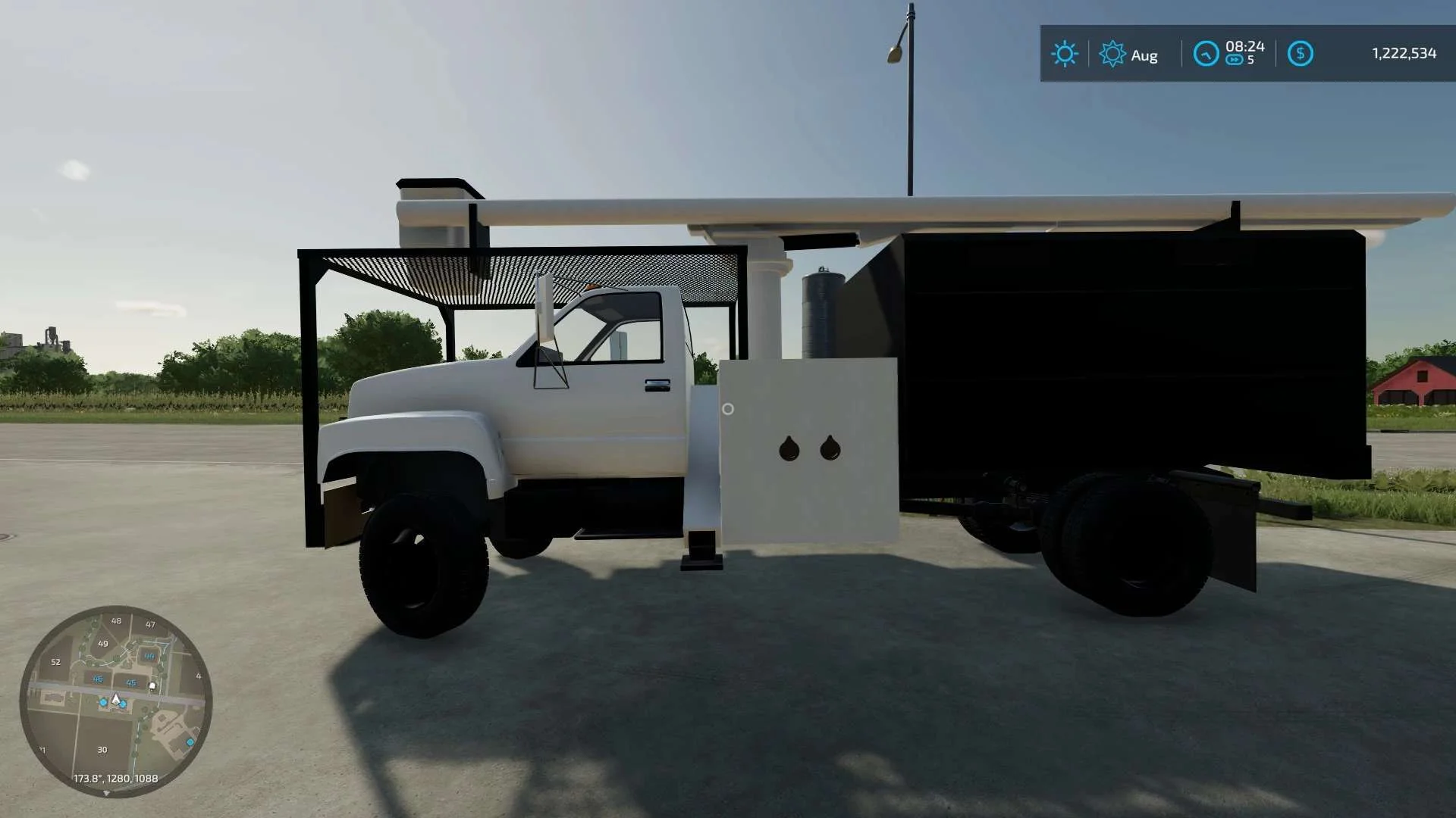 1997 GMC C7500 Chip Truck v1.0 FS22 FS22 Mod Free Download