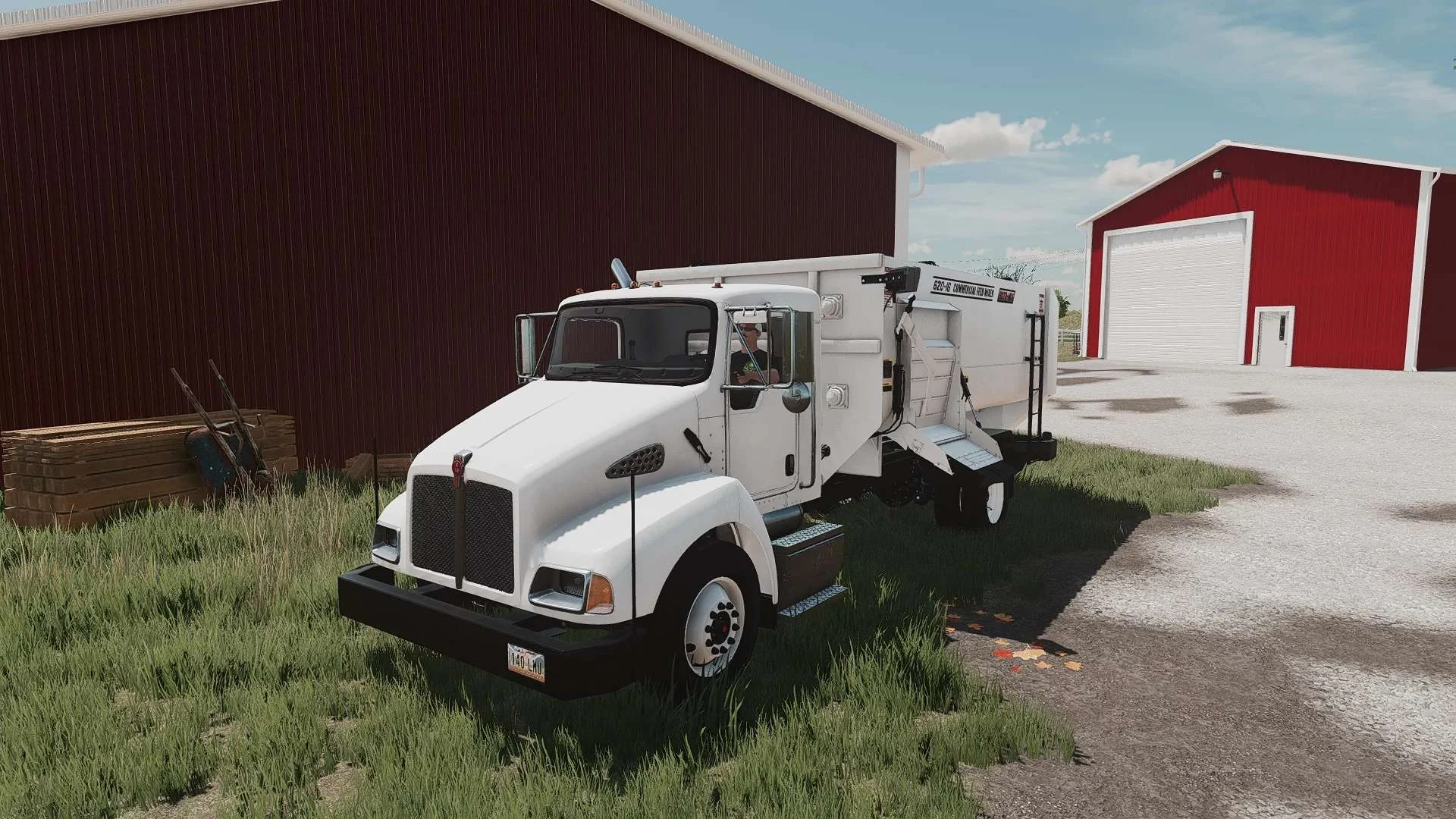 2004 Kenworth T300 Feedtruck v1.0 FS22 FS22 Mod Free Download