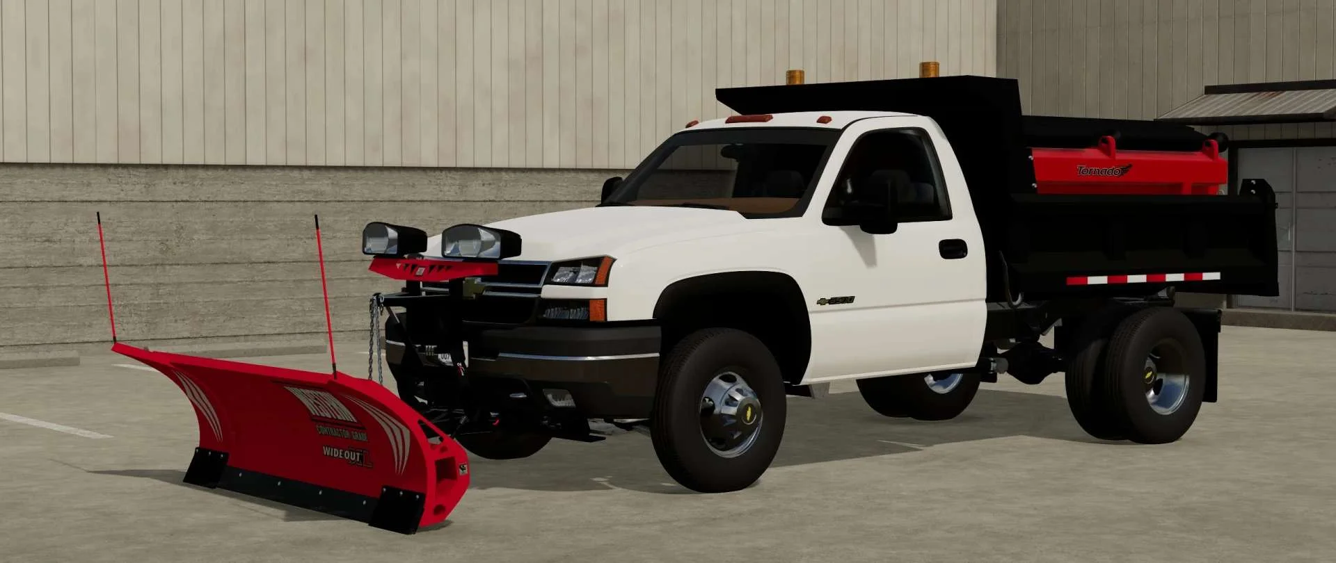 2006 Chevy 3500 Dump Truck v1.0 FS22 FS22 Mod Free Download