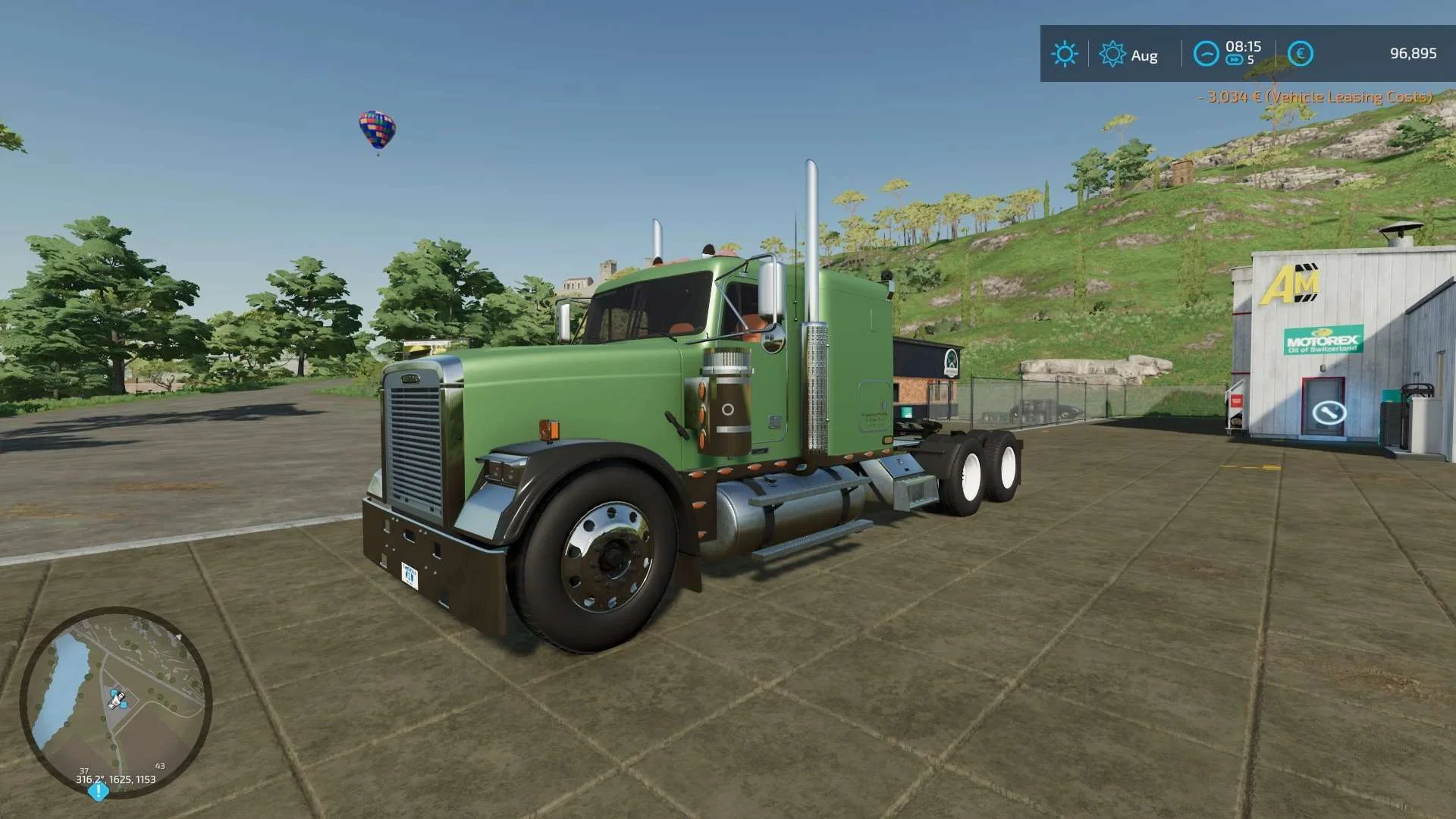 2006 Freightliner FLD 120 Classic v1.0 FS22 FS22 Mod Free Download