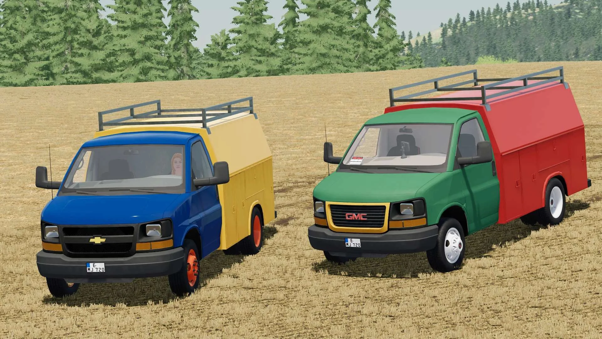 2006 GMC Savana/Chevrolet Service Truck v1.0 FS22 FS22 Mod Free Download