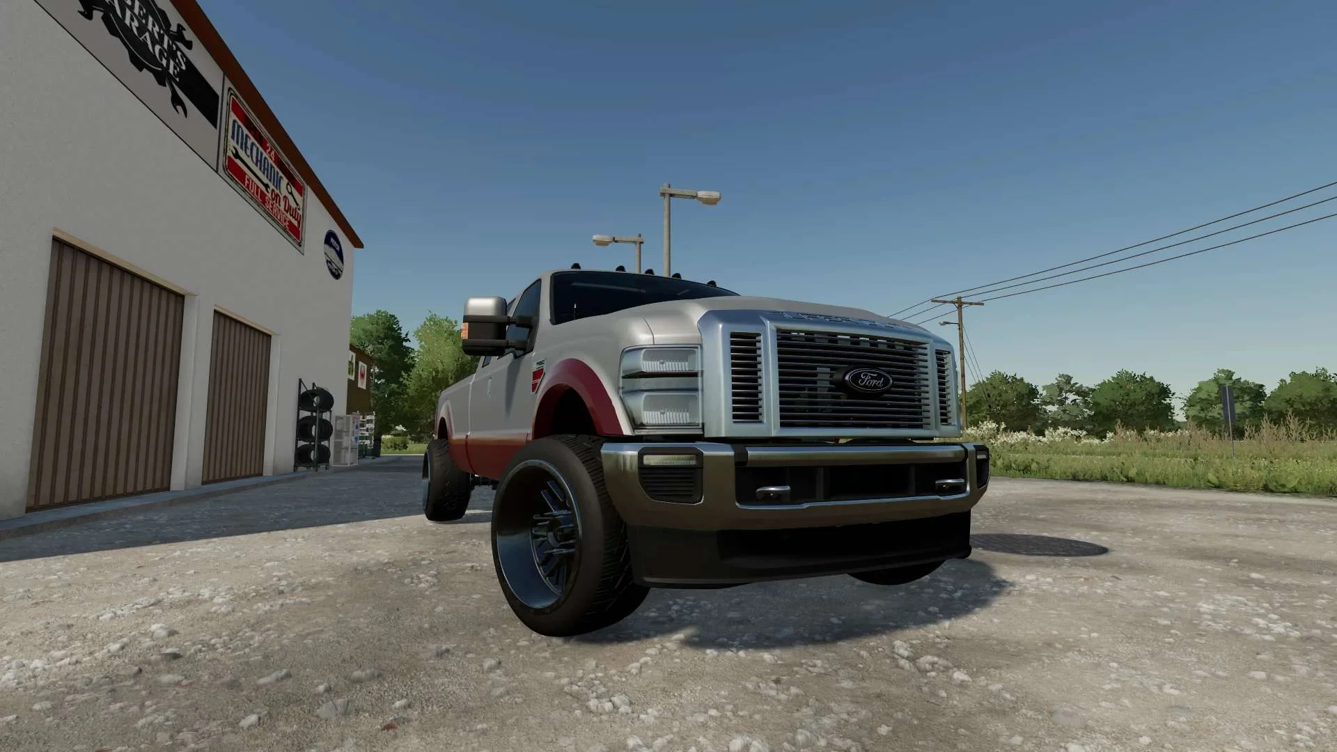 2008 Ford F250 PowerStroke v1.0 FS22 FS22 Mod Free Download