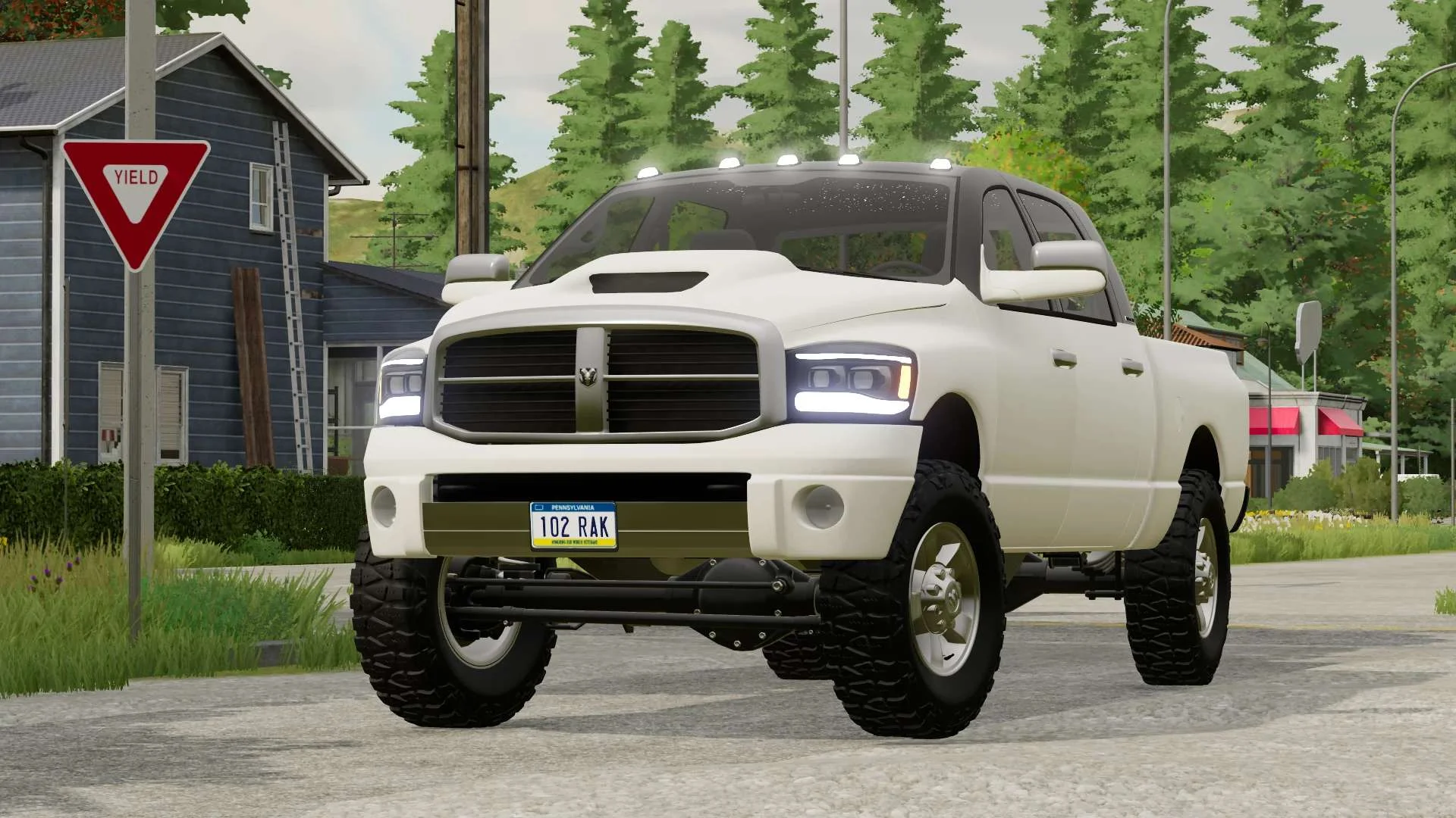 2008 Ram 3500 Megcab v1.0 FS22 FS22 Mod Free Download