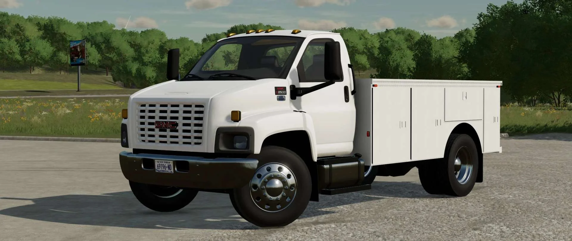 2009 GMC Topkick C8500 Service Truck V1.0 FS22 FS22 Mod Free Download
