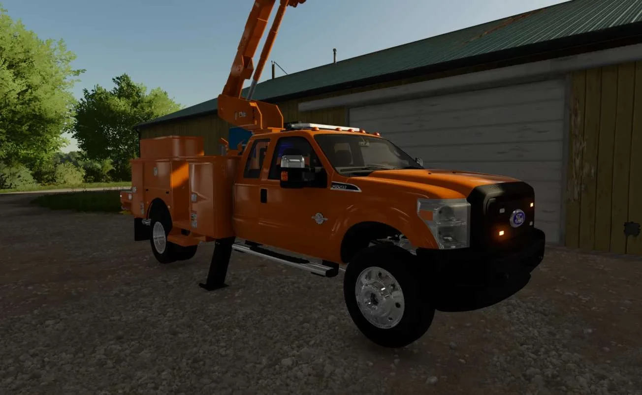 2011 Ford CraneBed v1.0 FS22 FS22 Mod Free Download