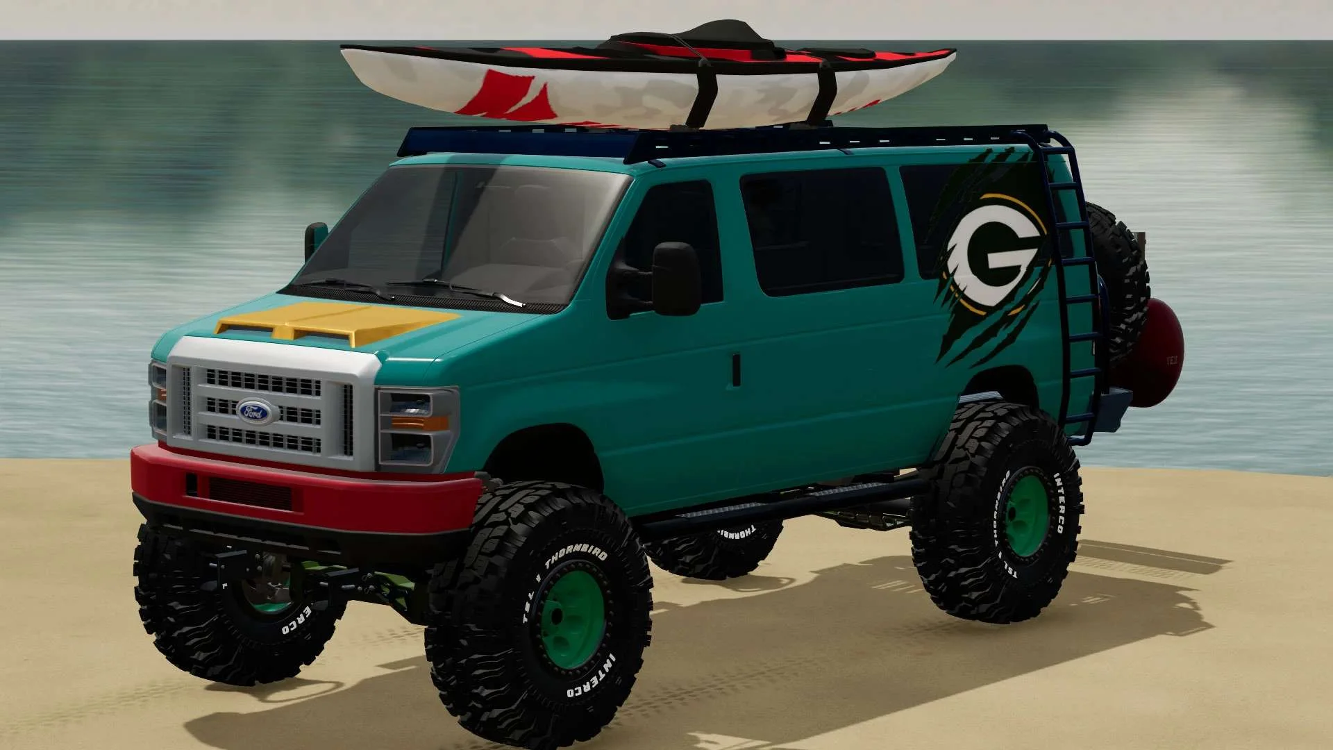 2016 Ford E350 v1.0 FS22 FS22 Mod Free Download