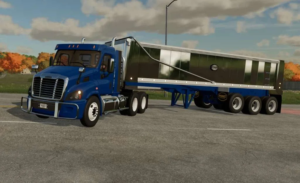2016 Freightliner Cascadia P3 Glider Daycab v1.0 FS22 FS22 Mod Free Download