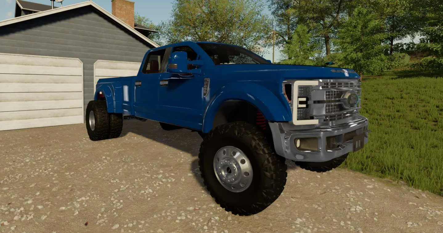 2019 Ford f450 platinum v1.0 FS22 FS22 Mod Free Download