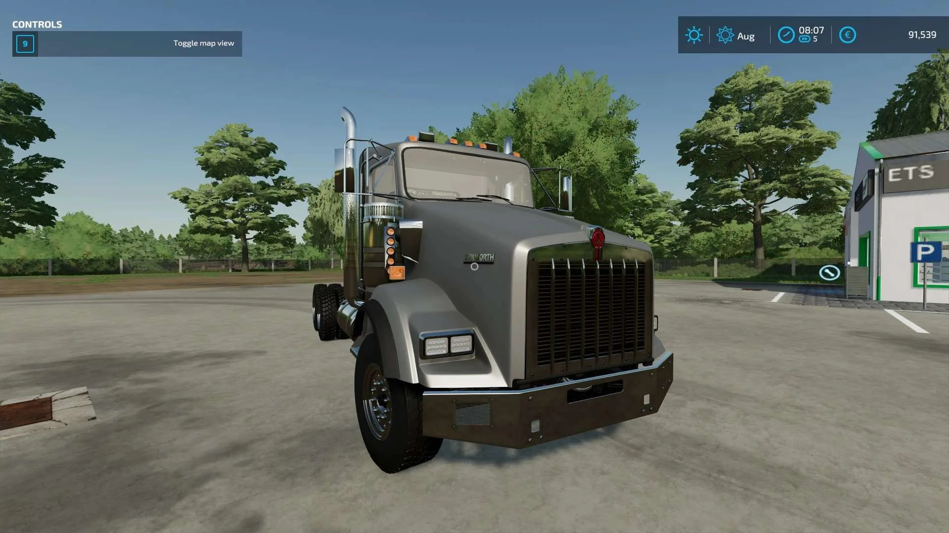 2019 Kenworth T800 v2.0 FS22 FS22 Mod Free Download
