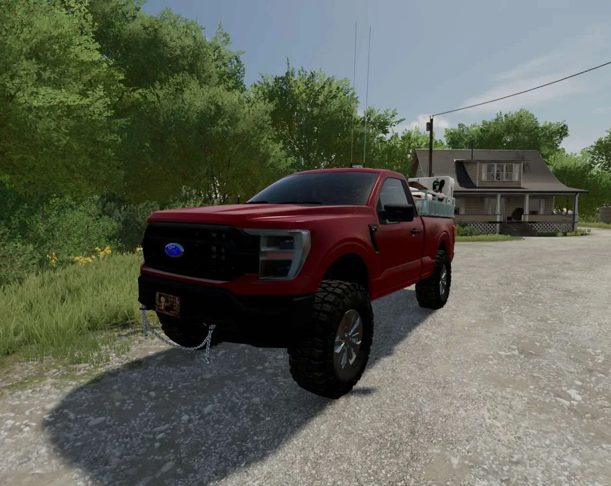 2021 Ford F150 SingleCab v1.0 FS22 FS22 Mod Free Download