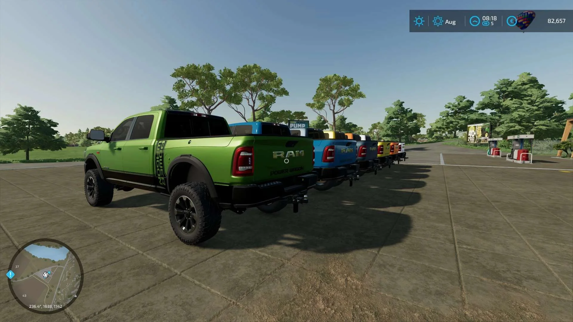2021 Ram Power Wagon 2500 v1.0 FS22 FS22 Mod Free Download