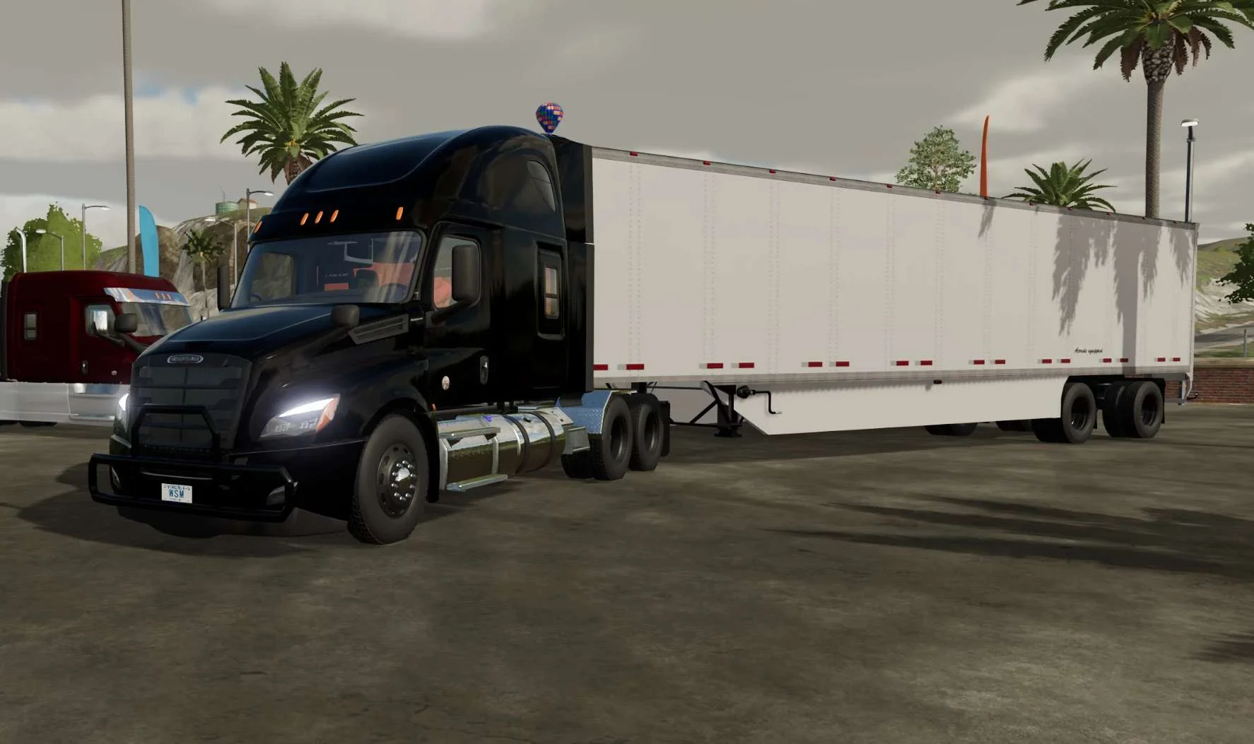 2022 Freightliner Cascadia XT/Condo Sleeper Truck Update v1.0 FS22 FS22 Mod Free Download