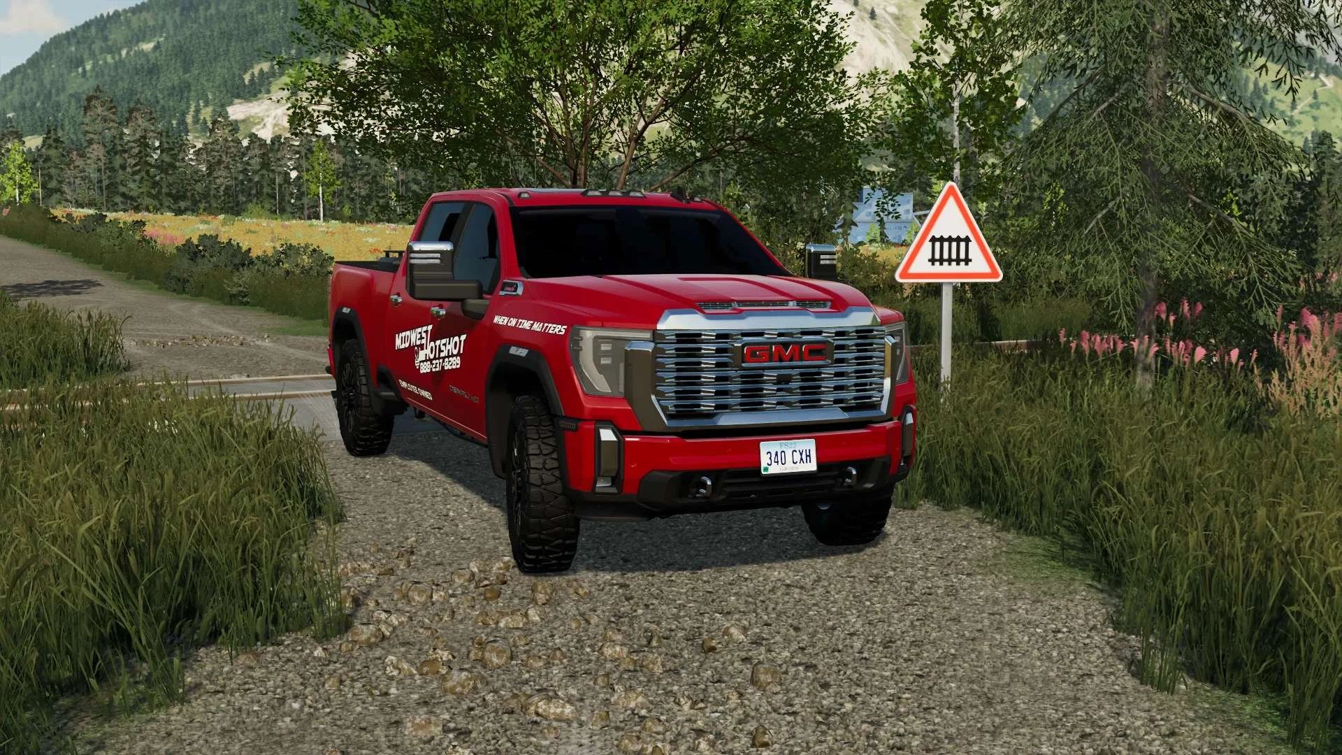2024 GMC Sierra 2500 v1.0 FS22 FS22 Mod Free Download