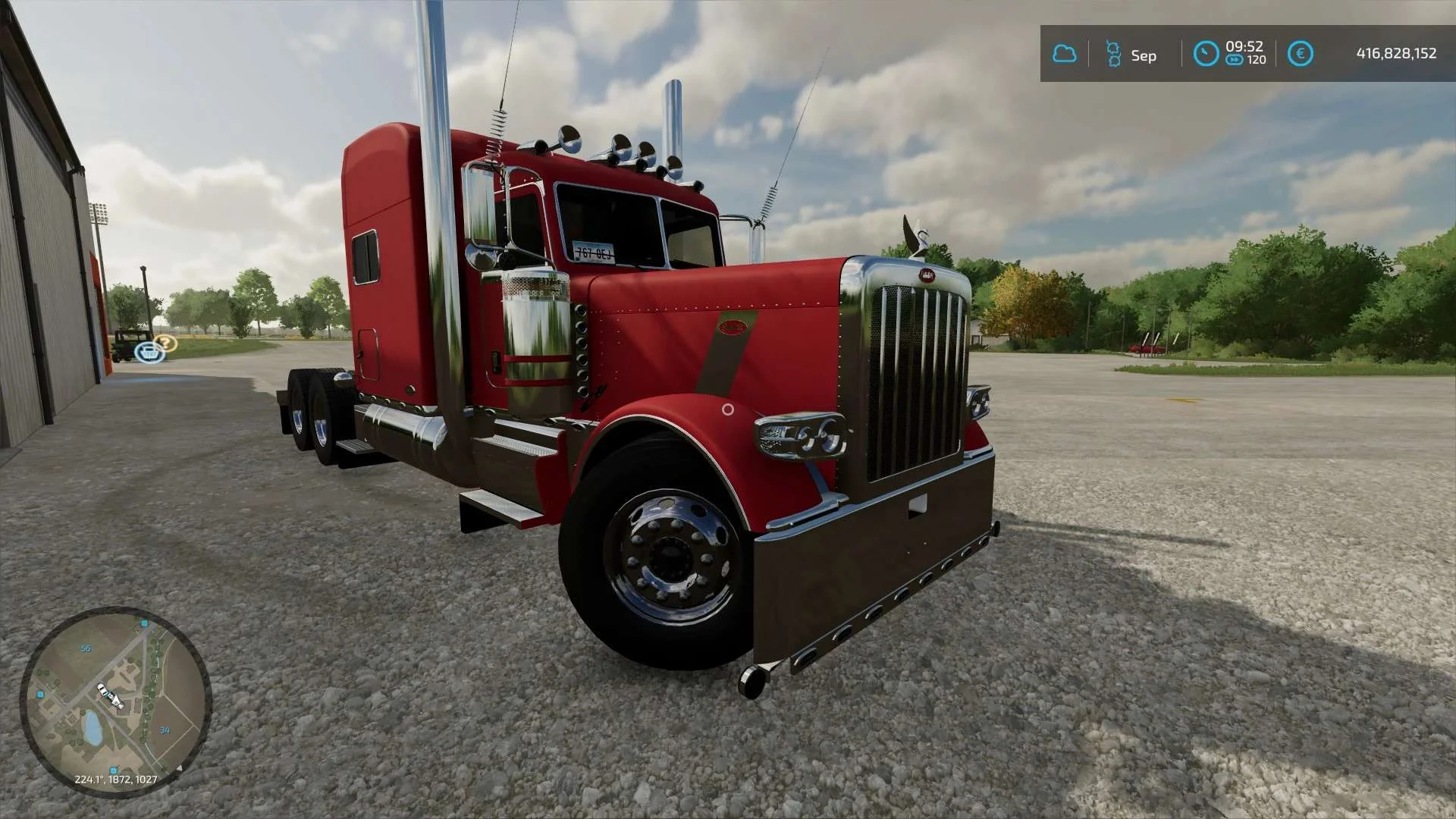 389 Pete Custom v1.0 FS22 FS22 Mod Free Download