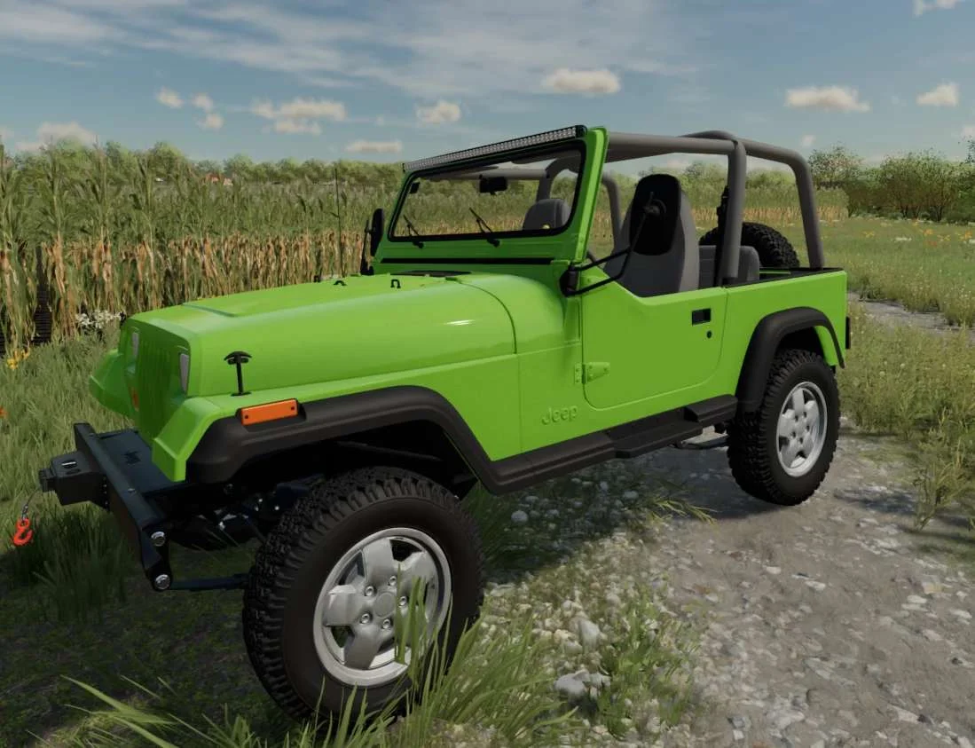 87 Jeep Wrangler v1.0 FS22 FS22 Mod Free Download