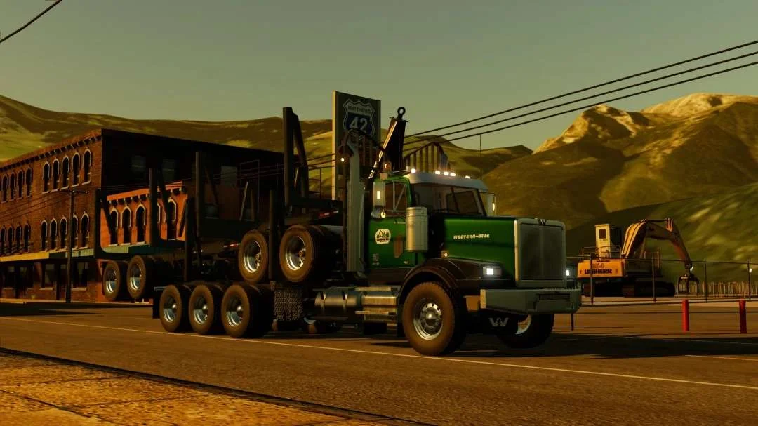 AJDEERE’S LOG TRUCK PACK v1.0 FS22 FS22 Mod Free Download