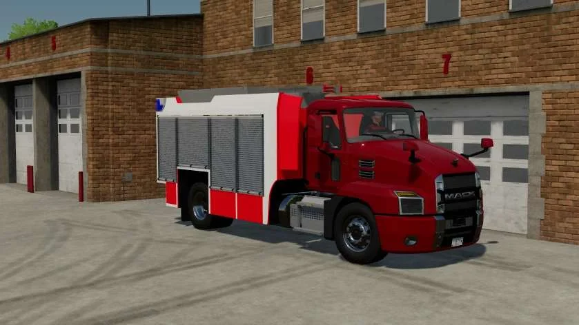 Anthem Fire Truck BETA FS22 FS22 Mod Free Download