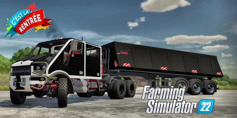 BREMACH 6X6 TRACTEUR CIVIL v1.0 FS22 FS22 Mod Free Download