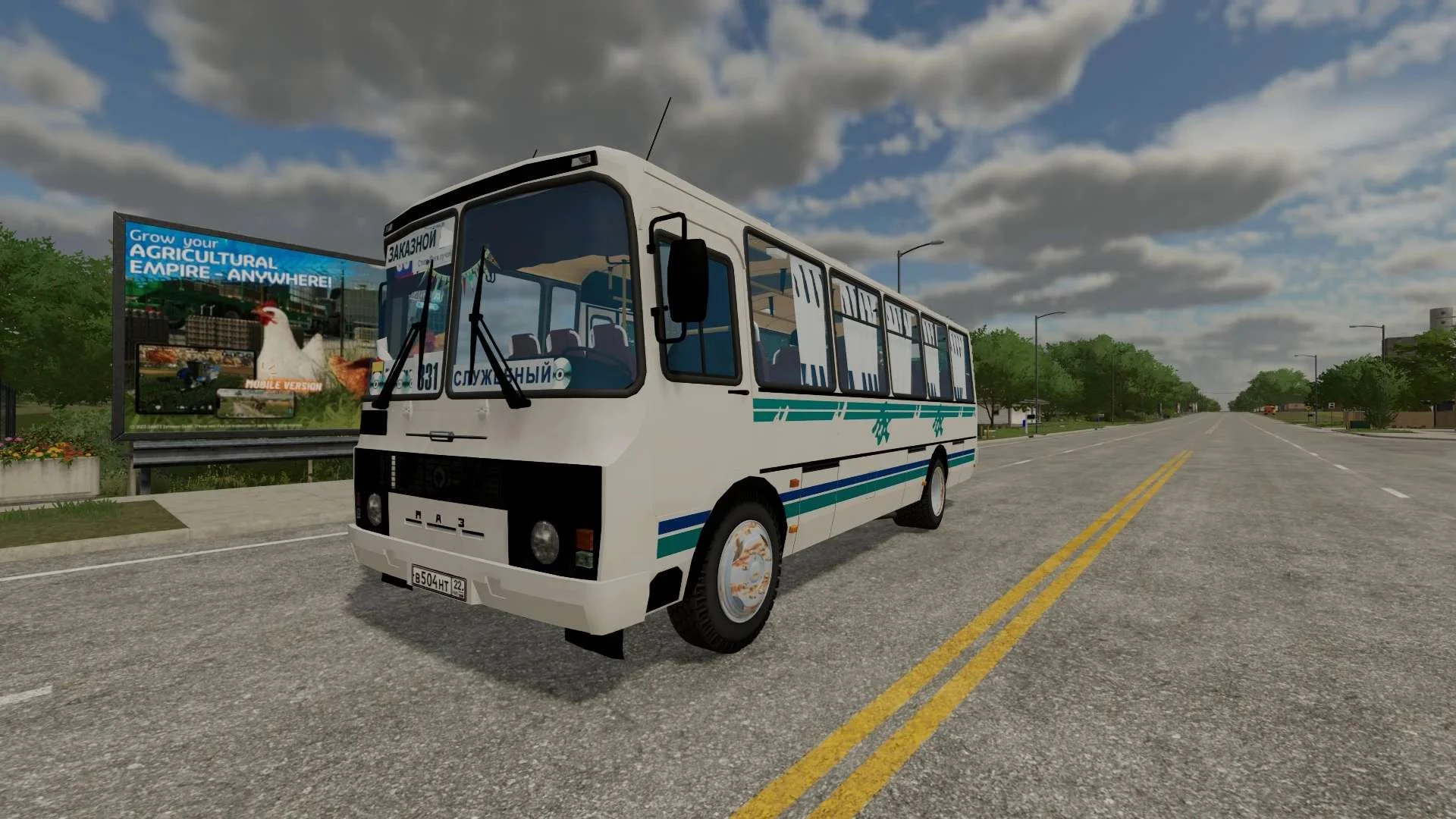 BUS PAZ 4234 v2.0 FS22 FS22 Mod Free Download