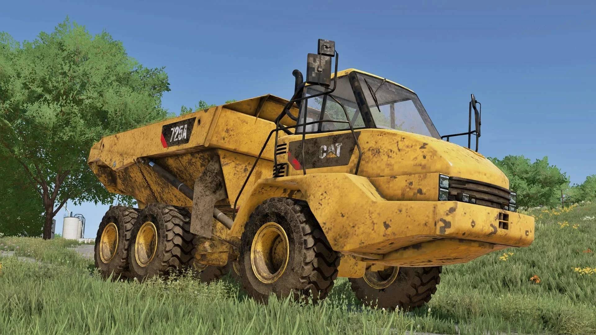 Cat 725A Haul Truck v1.0 FS22 FS22 Mod Free Download