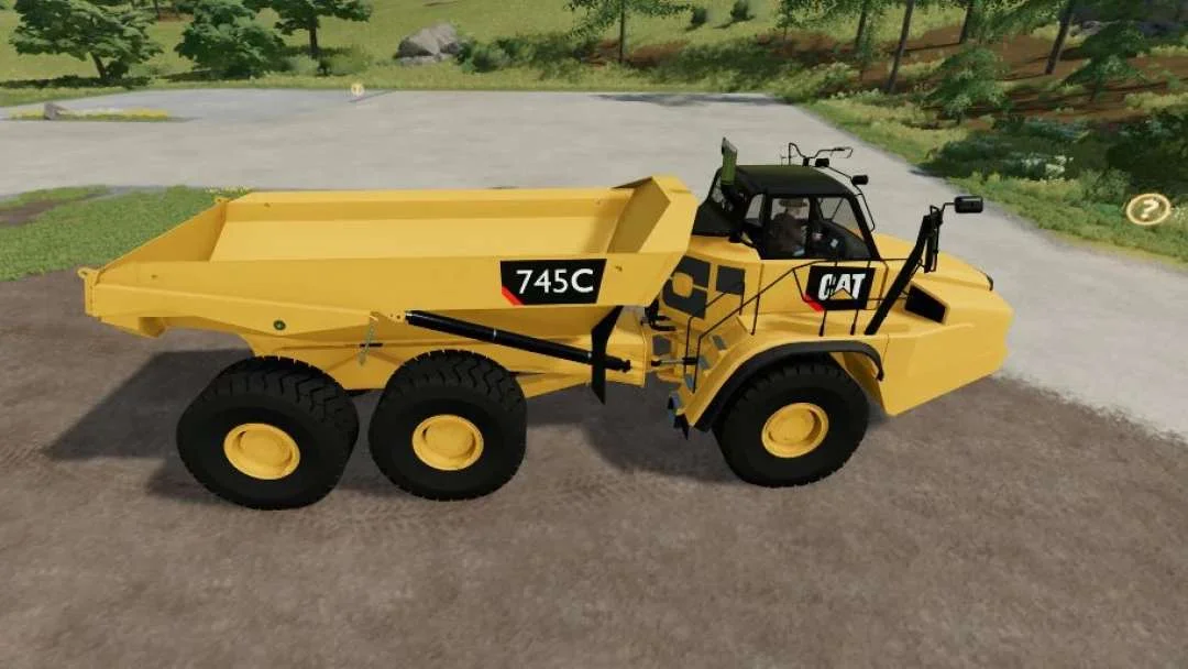 Cat 745 Converted v1.0 FS22 FS22 Mod Free Download