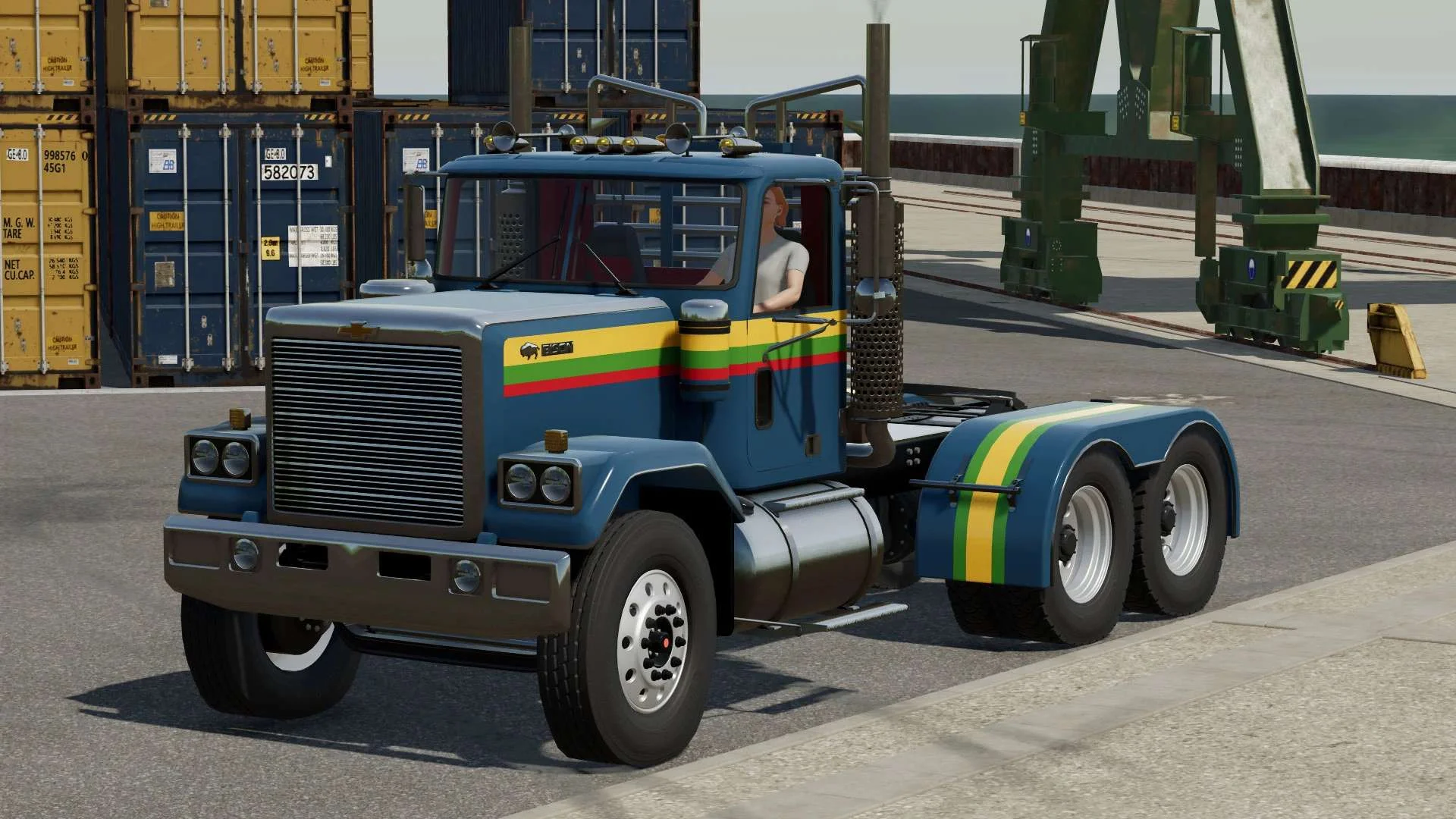 Chevrolet Bison Truck v1.0 FS22 FS22 Mod Free Download