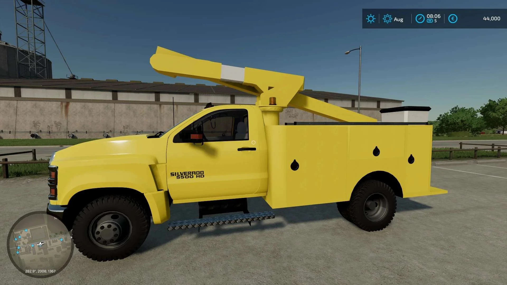 Chevy bucket truck update v1.0 FS22 FS22 Mod Free Download
