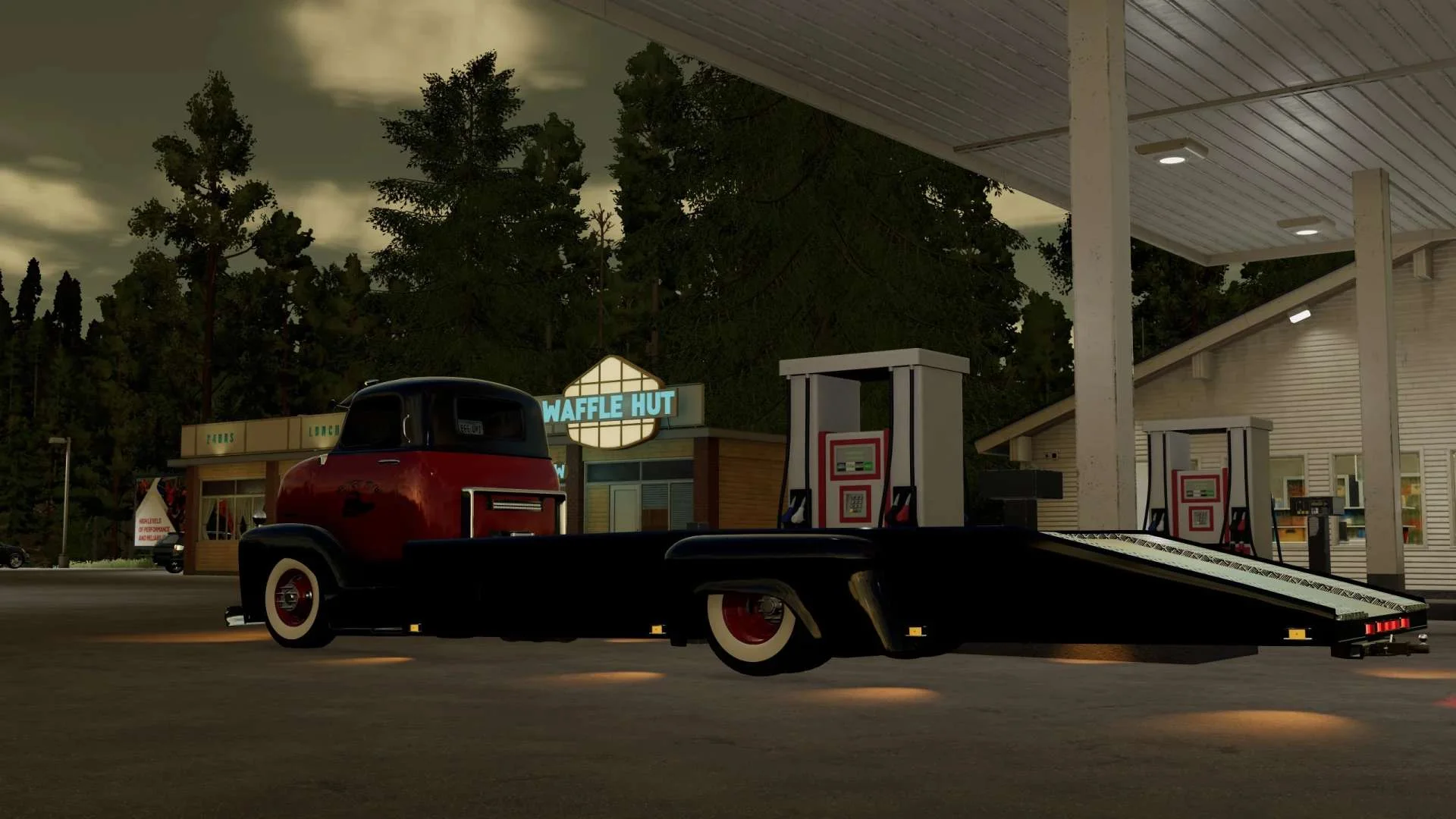 Chevy COE Ramp Truck v1.0 FS22 FS22 Mod Free Download