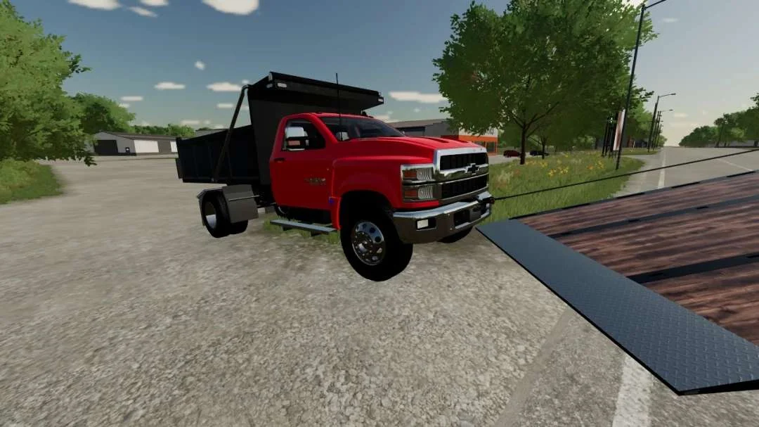 Chevy Dump Truck update v1.0 FS22 FS22 Mod Free Download