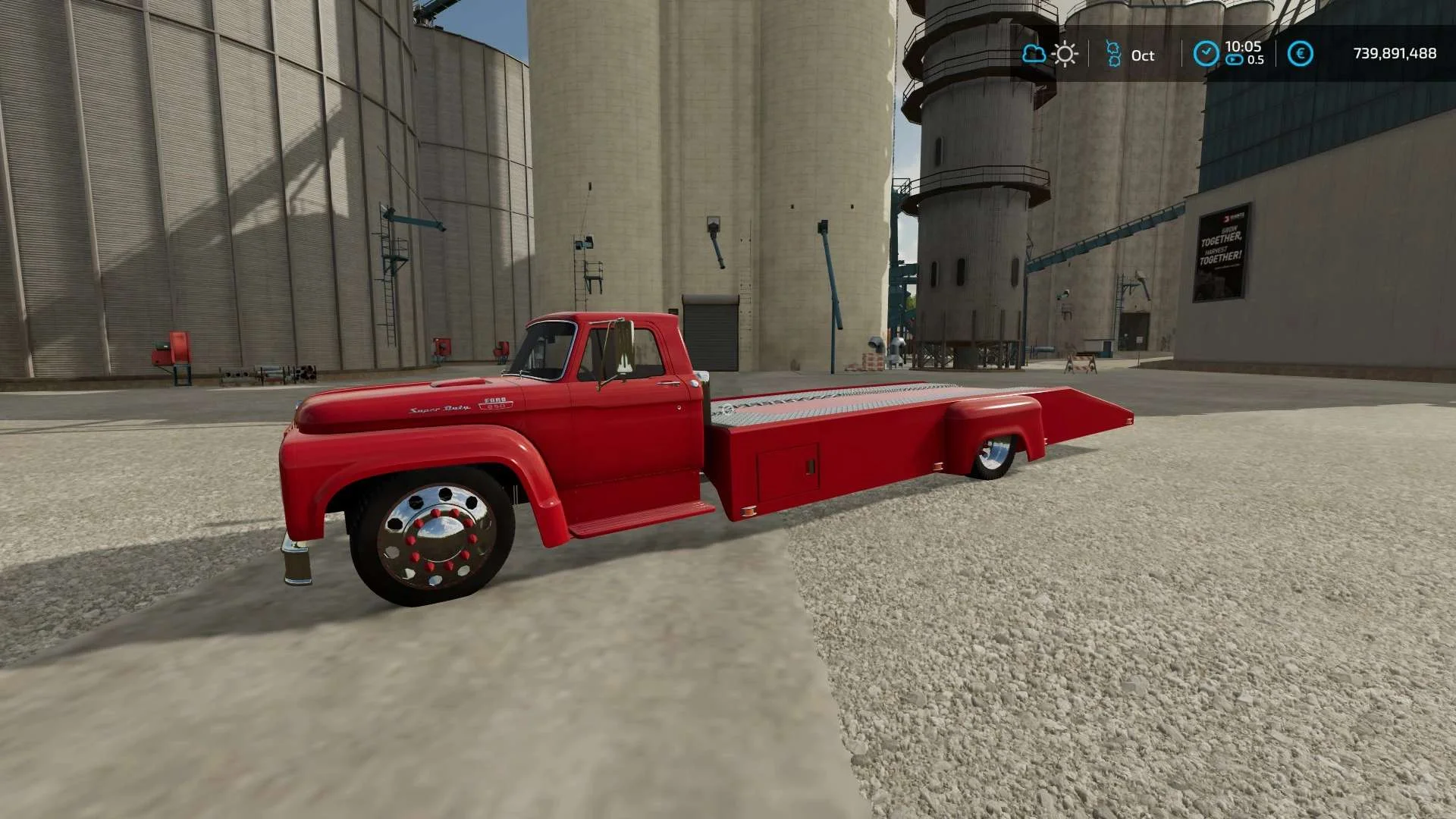 Chevy Ramp Truck v1.0 FS22 FS22 Mod Free Download