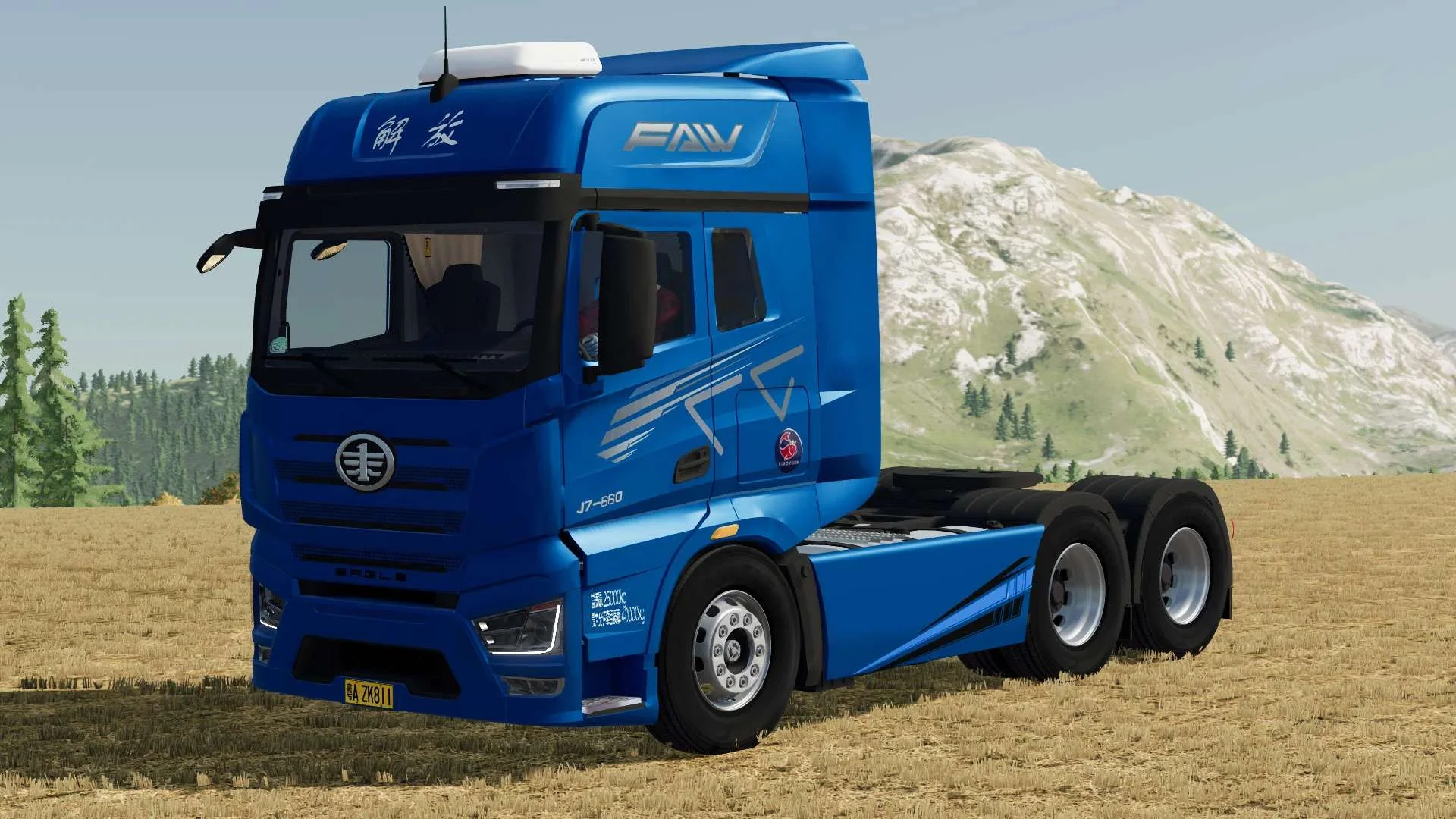 China Faw Group J7-660 v1.0 FS22 FS22 Mod Free Download