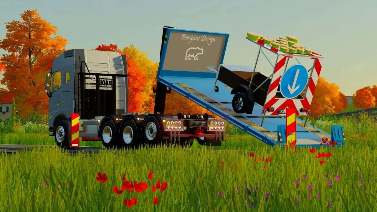 CMT MFL11 Flatbed v1.0 FS22 FS22 Mod Free Download