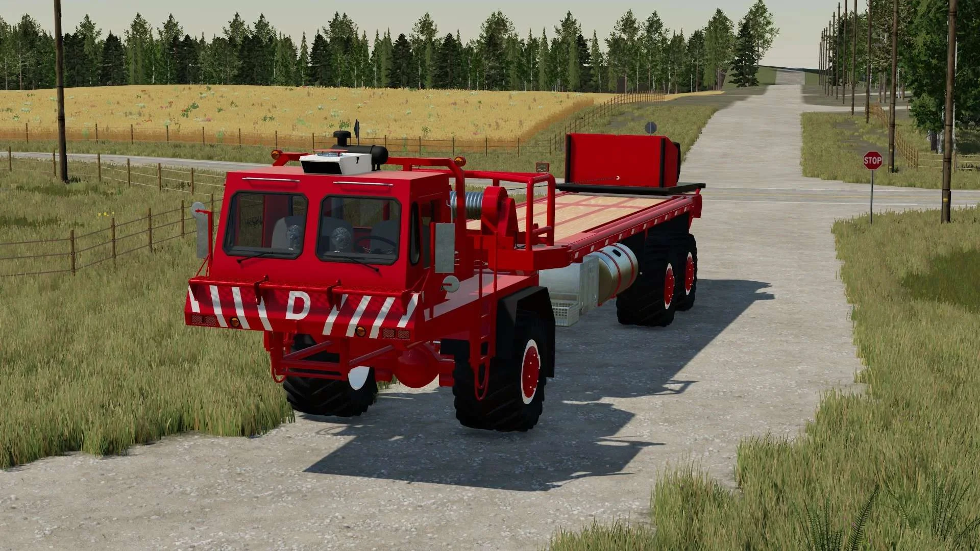 Commander Bed Truck and Support Skid v1.0 FS22 FS22 Mod Free Download