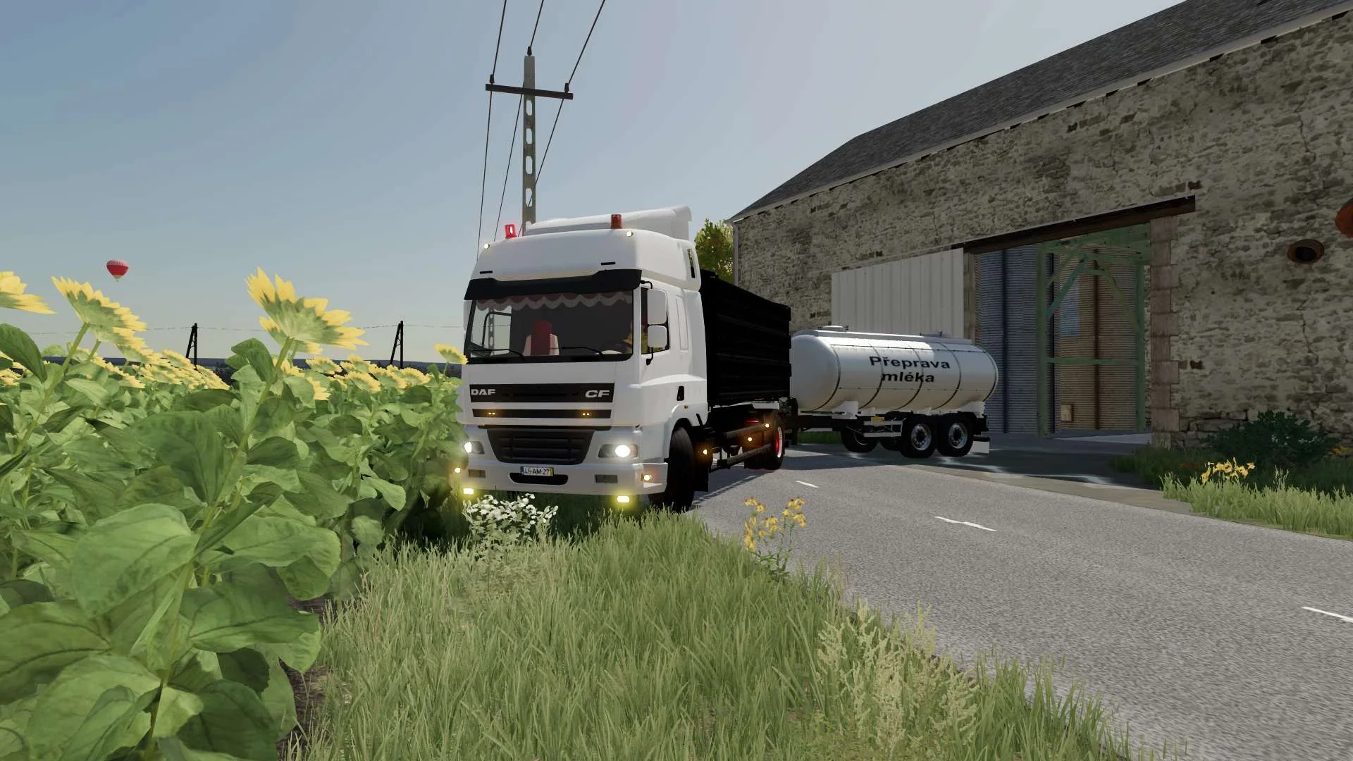 Daf Cargo com trailer v1.0 FS22 FS22 Mod Free Download