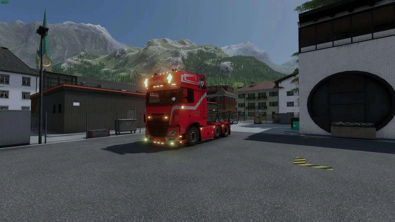 DAF XF 106 Weeda v1.0 FS22 FS22 Mod Free Download