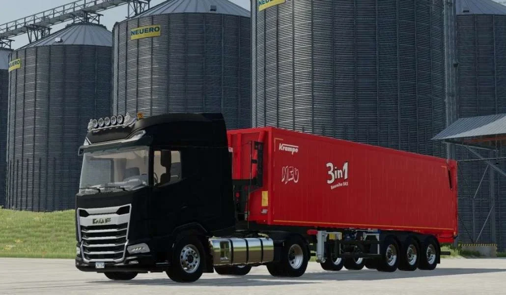 DAF XG+ Agro Truck V1.0 FS22 FS22 Mod Free Download