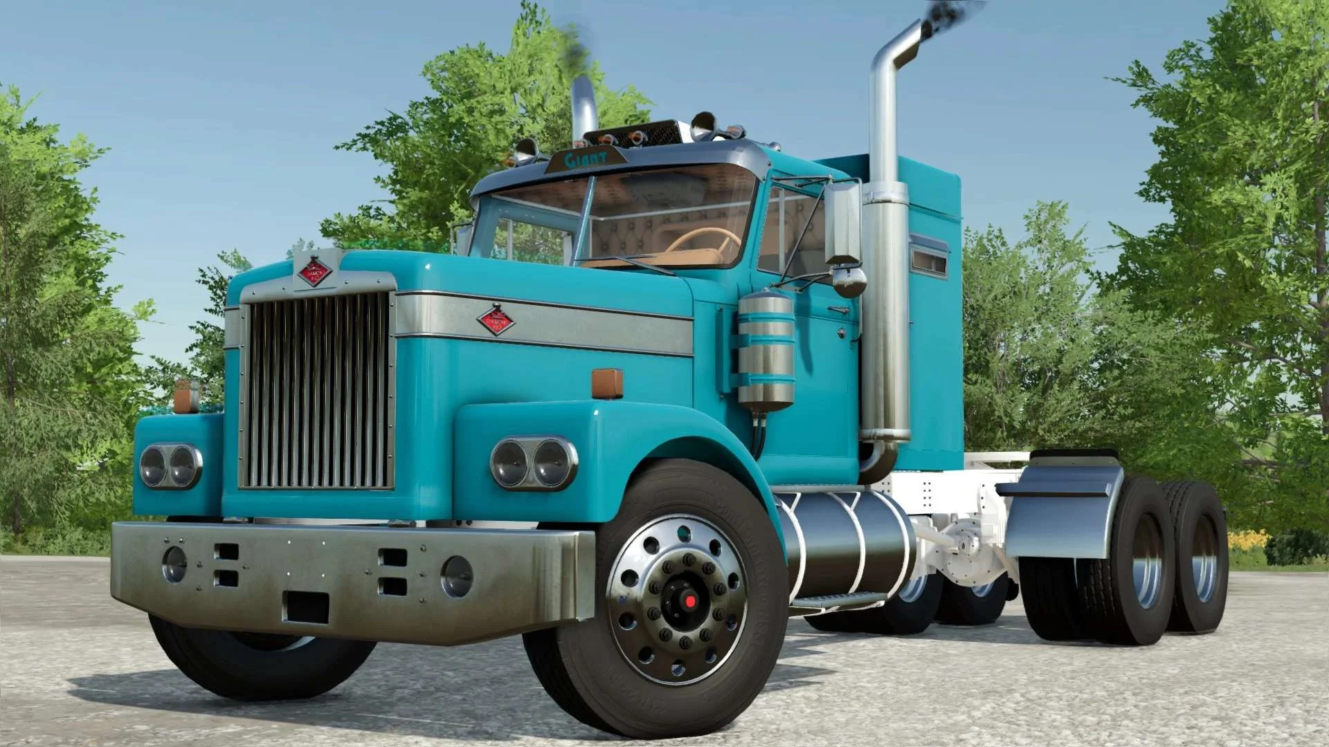 Diamond Reo Giant v1.0 FS22 FS22 Mod Free Download