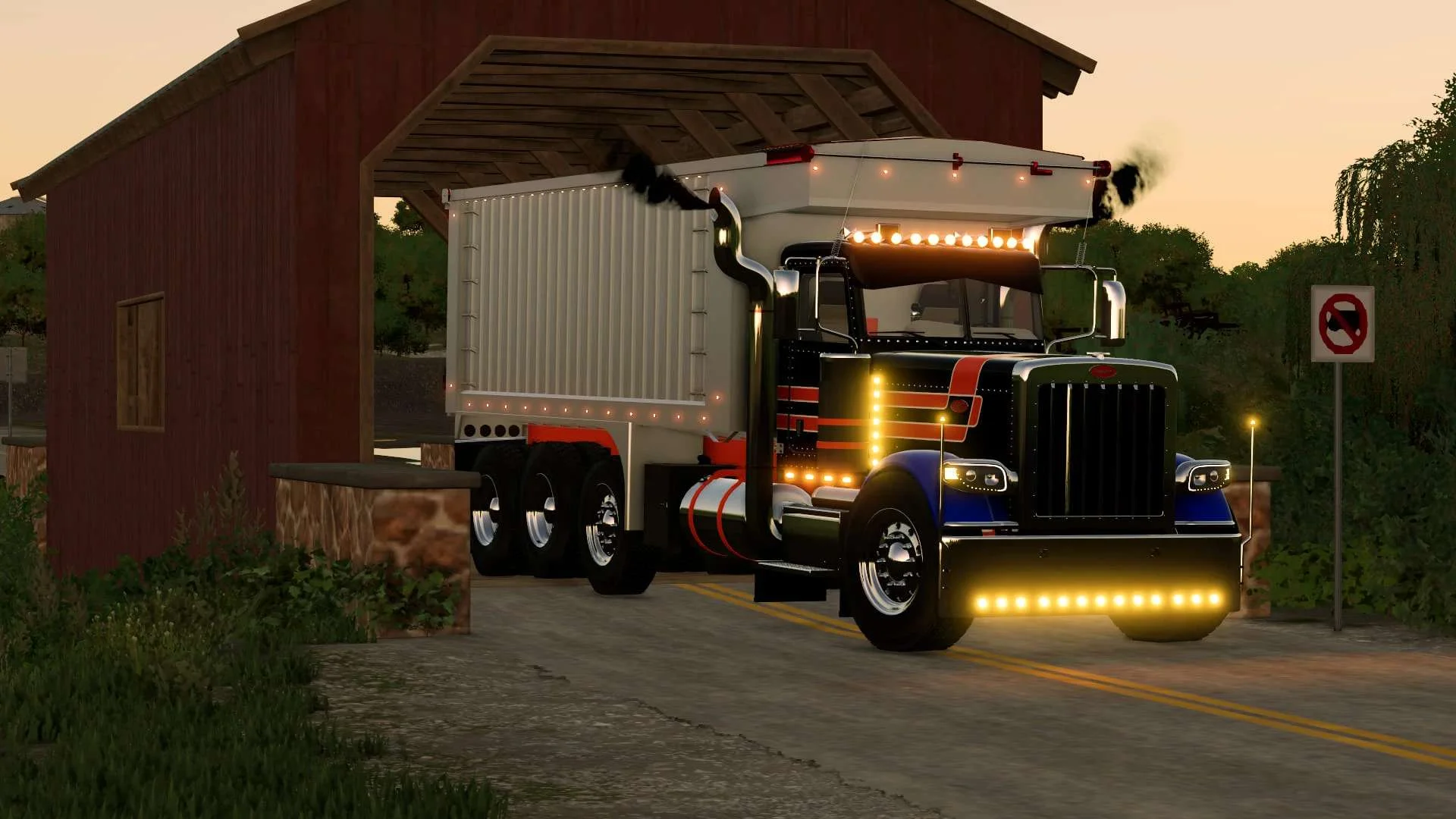 Doomsday peterbilt 389 dump truck v1.0 FS22 FS22 Mod Free Download