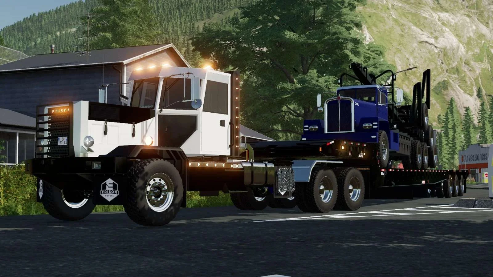 Edison Motors Truck v1.0 FS22 FS22 Mod Free Download