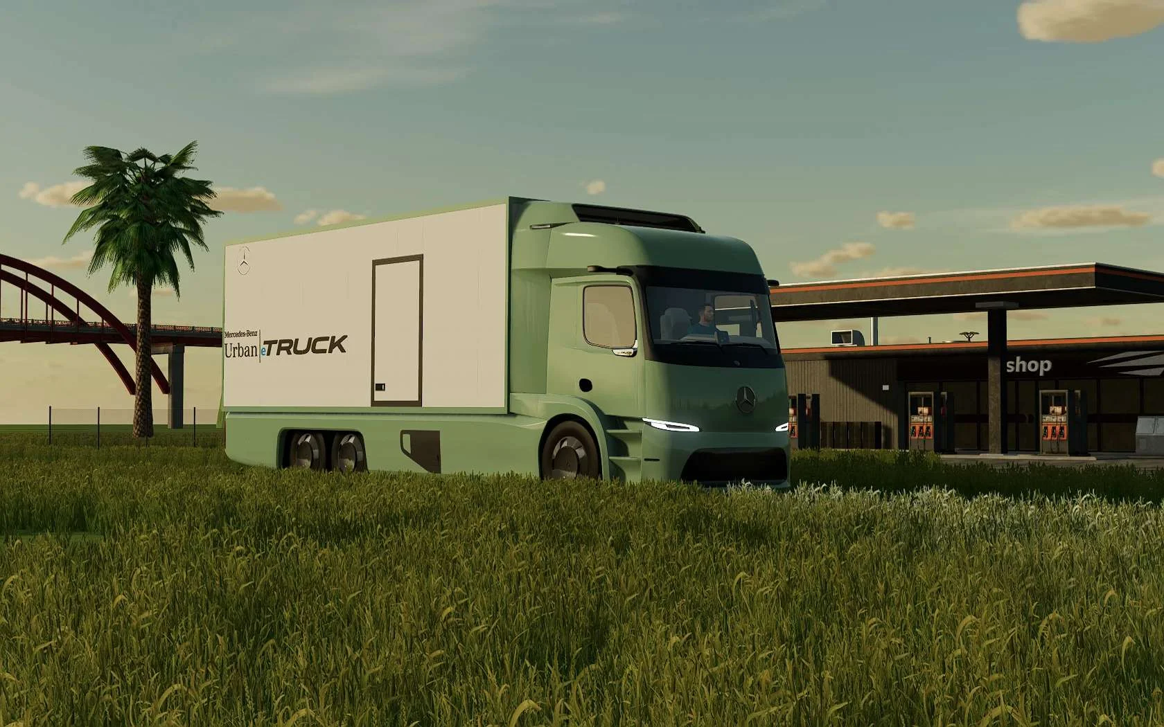 EDM Mercedes Urban ETruck V1.0 FS22 FS22 Mod Free Download